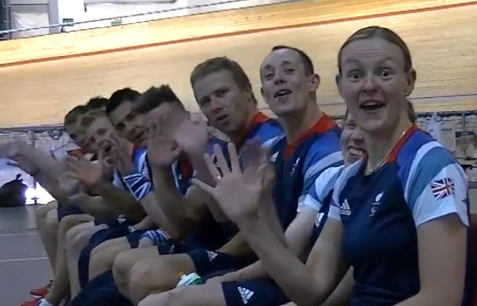 Gbs Paralympic Cyclists Miss The Opening Ceremony But Say Hello